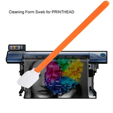 50 pcs，Cleaning Foam Swabs for Canon Solvent Large Format Printer Printhead
