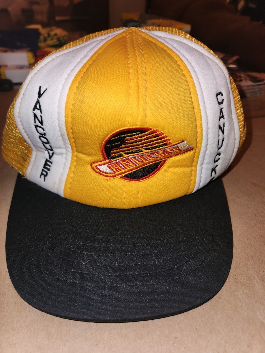 Vintage 80s Vancouver Canucks Trucker Hat