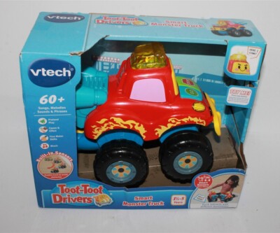 Vtech Toot-Toot Drivers Smart Monster Truck Age 1 1/2-5 Years New 60+ Sounds