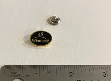 City of Winnipeg - Black & Gold Colored Small Vintage Collector Pin