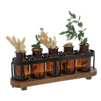 Kleine Vasen Mit StäNder, FüR Einzelne Blumen, 5Er-Set