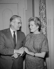 Kent Smith, Edith Atwater Appearing In Peyton Place 1960S Old Tv Photo 6