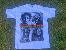 VINTAGE 2000s BOB MARLEY SHIRT Sz. 1XL REGGAE ICON MUSIC Y2K One Love Legend