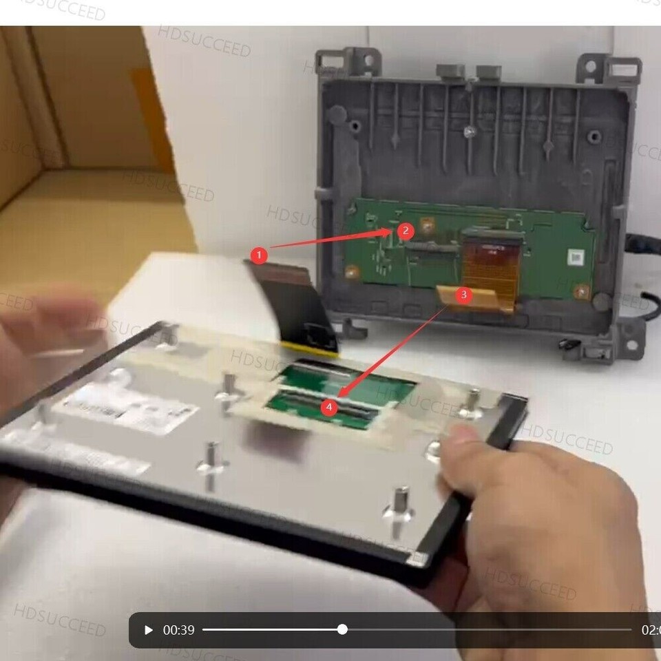 17-21 Ricambio 8.4 "Uconnect 4C Per UAQ Display LCD Touch Screen - Foto 3