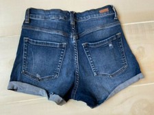 SNEAK PEEK HIGH RISE DENIM JEAN SHORTS SIZE S women's