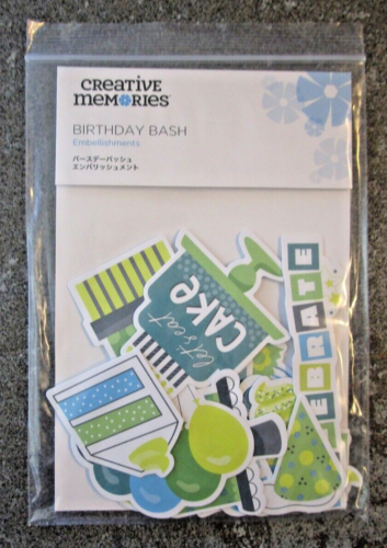 Creative Memories 52 Scrapbooking Project Recipes +Birthday Bash Embellishments - Picture 5 of 6