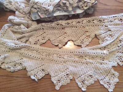 Moda 6  Ecru Crochet Trim New Off The Bolt! 1 yard