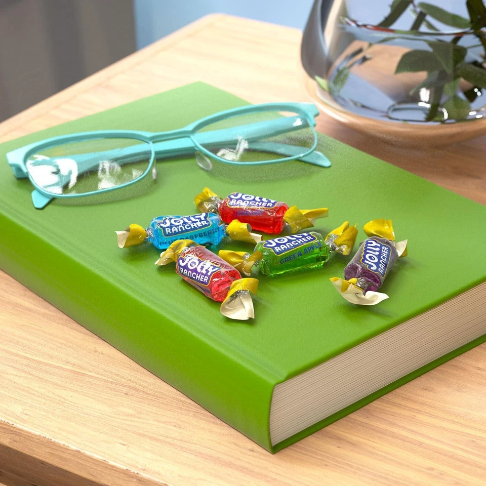 Caramelo duro con sabor a fruta surtido Jolly Rancher, bolsa resellable 14 oz Foto 3 de 4