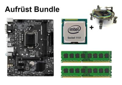 Bundle MSI H310M Pro-M2 Plus + Intel Celeron / Pentium + 8GB - 32GB RAM