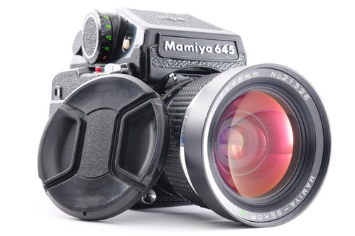 Meter Works! *NEAR MINT-* Mamiya M645 1000S PD Prism Finder + Sekor C 45mm f/2.8