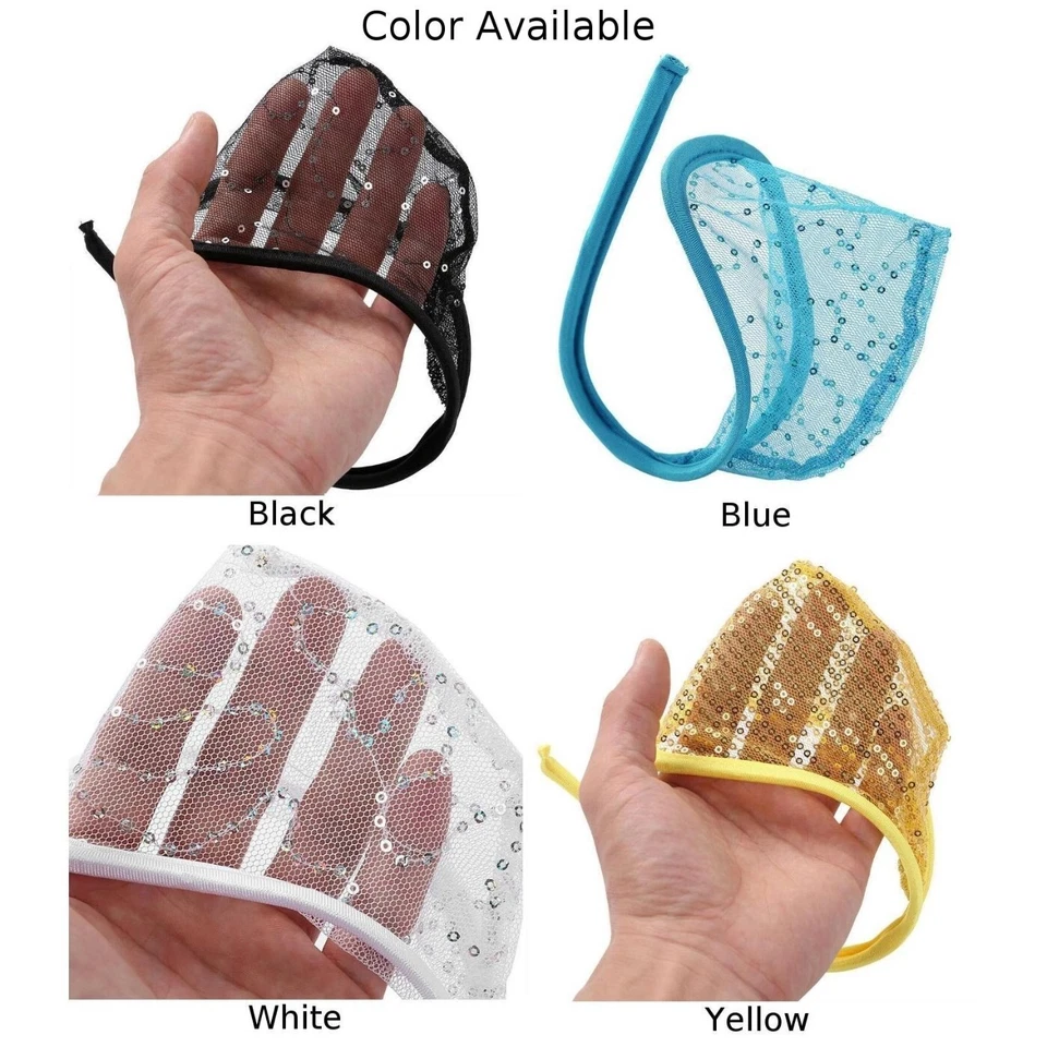 Hommes C-String sous-V��tement Dos-Nu Suspensoir Slip Transparent Pur Tongs - Photo 4/4