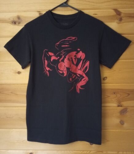 Herren Marvel Light schwarz rot Spiderman Grafik Freizeit Baumwolle T-Shirt Top klein - Bild 1 von 4