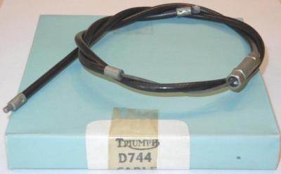 1968-on Triumph 500 other BSA AMAL 600 carbs upper choke cable 60-0744 =D744 BOX