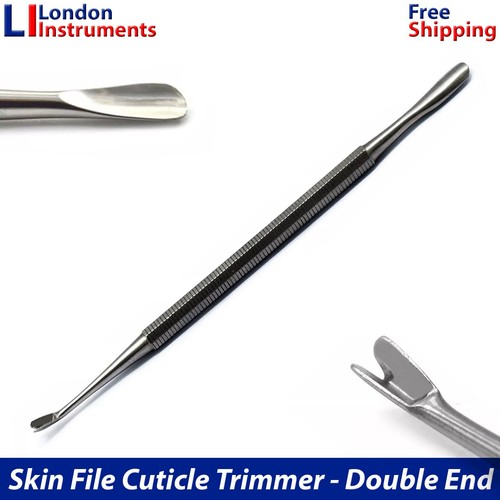 Skin Manicure Nail Art Remover V-Shaped Spoon Hand Spatula Cuticle Trimmer Tools - Picture 5 of 5
