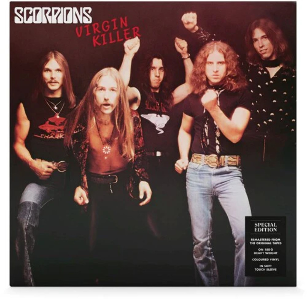 Scorpions - Virgin Killer [Небесно-голубой винил] НОВЫЙ запечатанный виниловый альбом