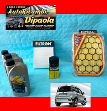 KIT TAGLIANDO FIAT PANDA LANCIA YPSILON 1.0 MILD HYBRID IBRIDA 3L OLIO + FILTRI