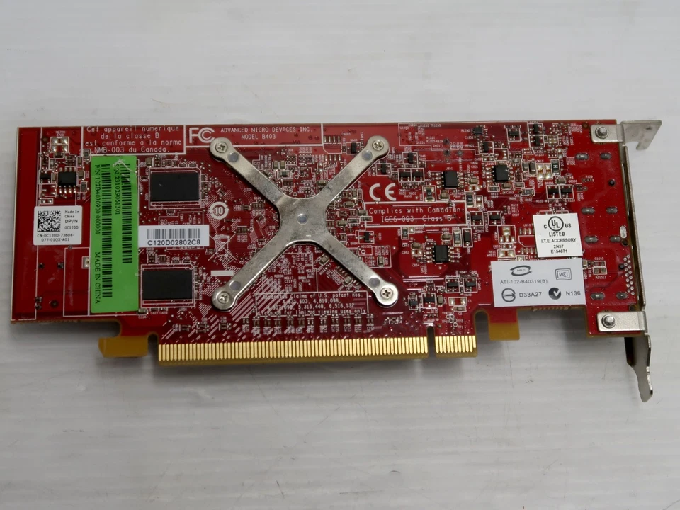 ATI Radeon HD 3450, 256MB DDR2, Dual Display Port, 7123035100G, LOW PROFILE - Image 2 of 4