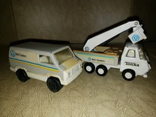 Vintage Lot of Two Tonka Mini's Bell System Vehicles