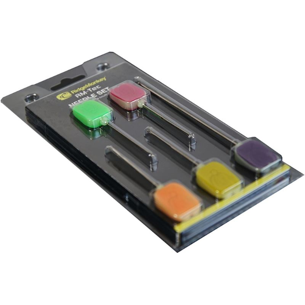 RidgeMonkey RM-Tec Baiting Needle Set Of 5 - Carp Fishing - RMT236