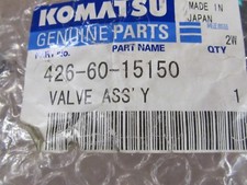 KOMATSU 426-60-15150 VALVE ASSEMBLY
