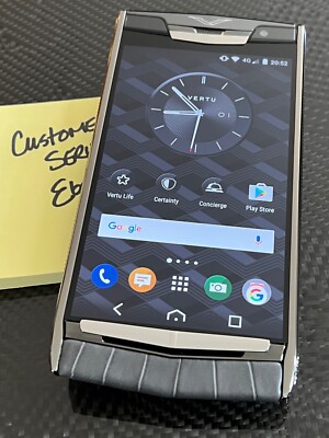 Genuine Vertu Signature Touch Clous De Paris Alligator Exotic 5.2