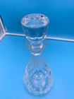 ATLANTIS LEAD CRYSTAL DECANTER FUN DESIGN 11" TALL Miguel or Fernando pattern — photo 4
