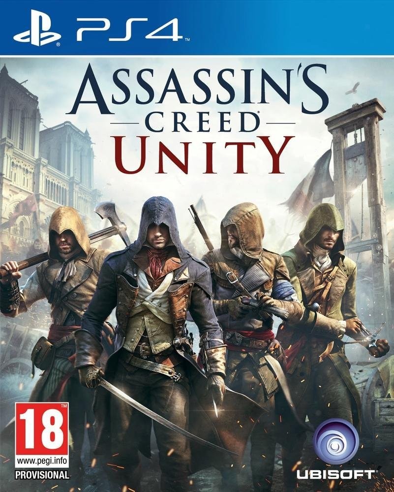 PS4 Assassins Creed Unity PLAYSTATION Game New and Sealedd