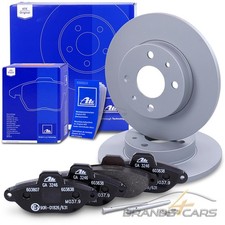 ATE BREMSSCHEIBEN Ø241 VOLL +BELÄGE VORNE FÜR FIAT PANDA 169 1.1 1.2 BIS BJ 2013