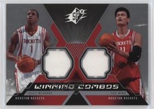 2005-06 SPx Winning Combos Materials Tracy McGrady Yao Ming #WC-MY HOF 01kv