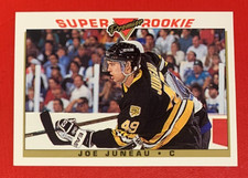NHL JOE JUNEAU Boston Bruins 1993-94 O-Pee-Chee Premier Super ROOKIE CARD #125