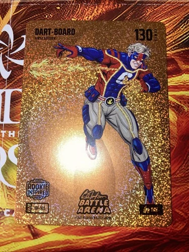 Bo Jackson Battle Arena Battlefoil Dart-board Fire