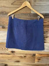 Vineyard Vines Navy Blue Wrap Skirt Size 12 Preppy Whale