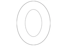 Genuine Nissan Front Muffler Seal 20695-6N200