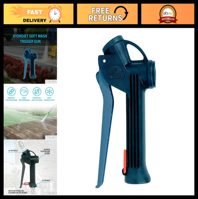 #ad High Performance HydroJet Soft Wash System Low Pressure Trigger Gun 18 GPM 3 $40.49