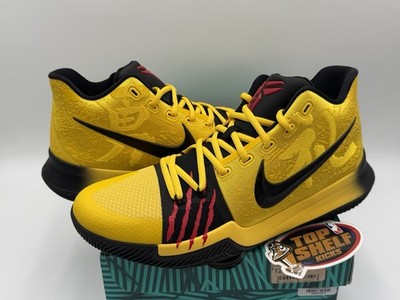 DS New Nike Kyrie 3 Mamba Mentality Size 11 Authentic 2017 Yellow