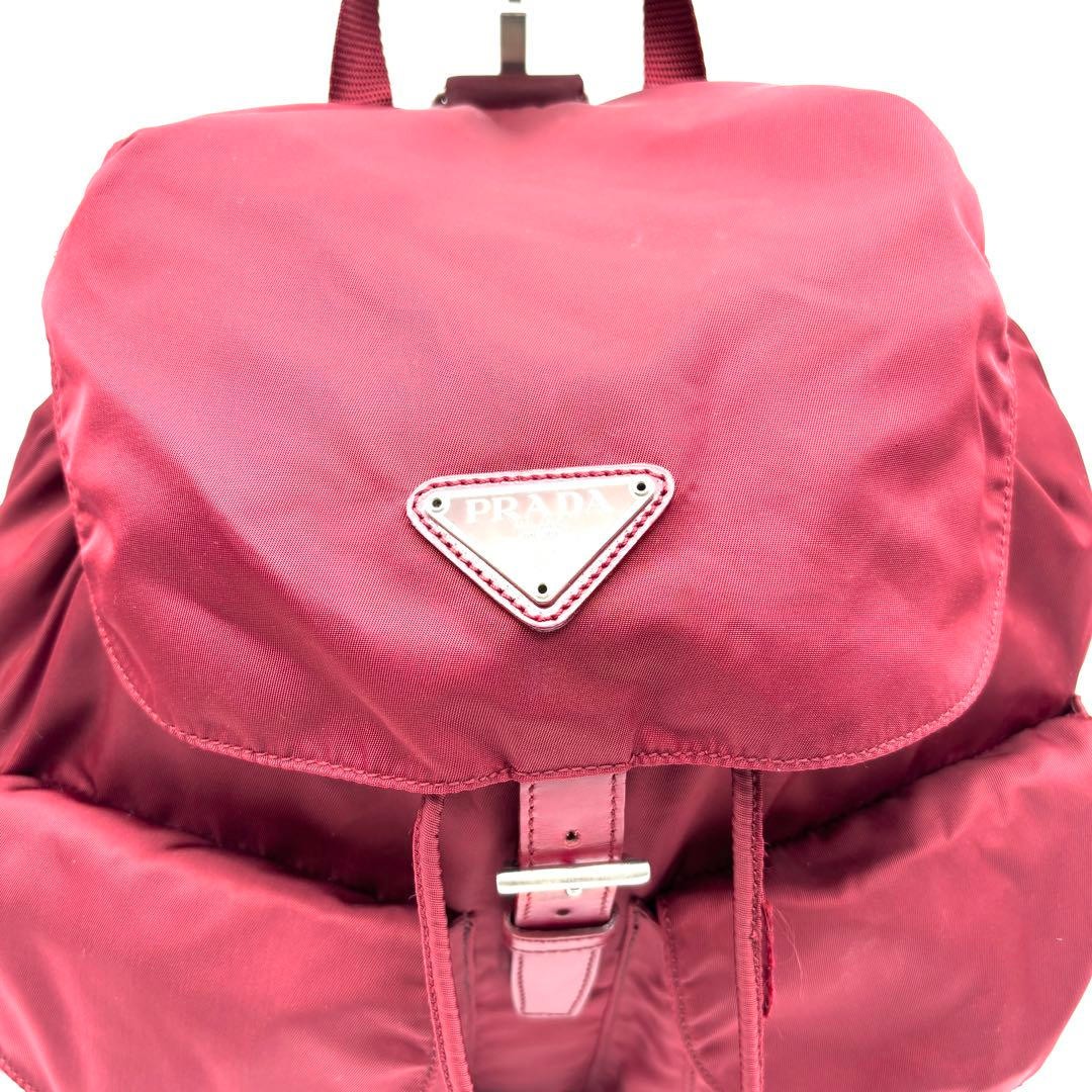 Excellent Condition Prada Backpack Bag Triangle L… - image 2