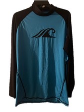 Tesla Shirt Mens Size Large Long Sleeve Lightweight Pull Over surf rashguard