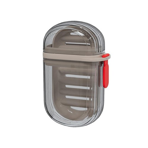 Travel Soap Case, Leakproof Soap Holder with Lid, Portable Bar Soap Holder fo...