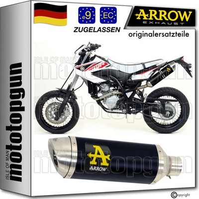 ARROW AUSPUFF ZUGELASSEN THUNDER ALUMINIUM SCHWARZ YAMAHA WR 125 R 2016 16