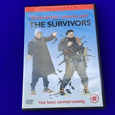 THE SURVIVORS DVD Walter Matthau Robin Williams Movie Film UK R2