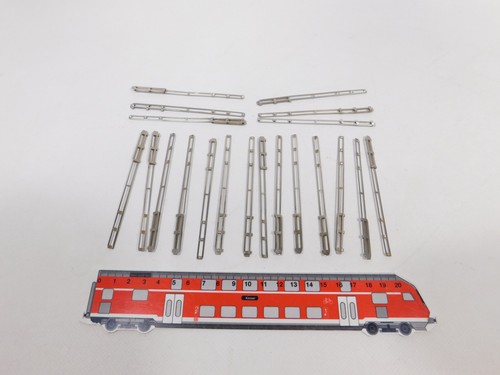 Märklin H0 20X 7023 Compensating Section For Overhead Line/OL, TOP # ...