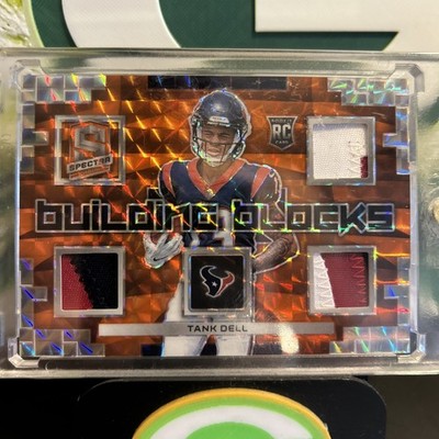 2023 Spectra Tank Dell Bausteine /10 Houston Texans RC Nr. BBL-NTD