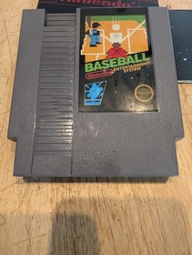 Cartucho de b&eacute;isbol NES Nintendo 1985 de colecci&oacute;n con instrucciones y funda (5 tornillos) Jap&oacute;n