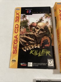 Corpse Killer For Sega Genesis 32X CD Complete In Box CIB Great Shape