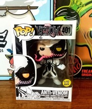 Funko Pops ANTI-VENOM #401 Glow In The Dark Special Edition Hot Topic Mavel