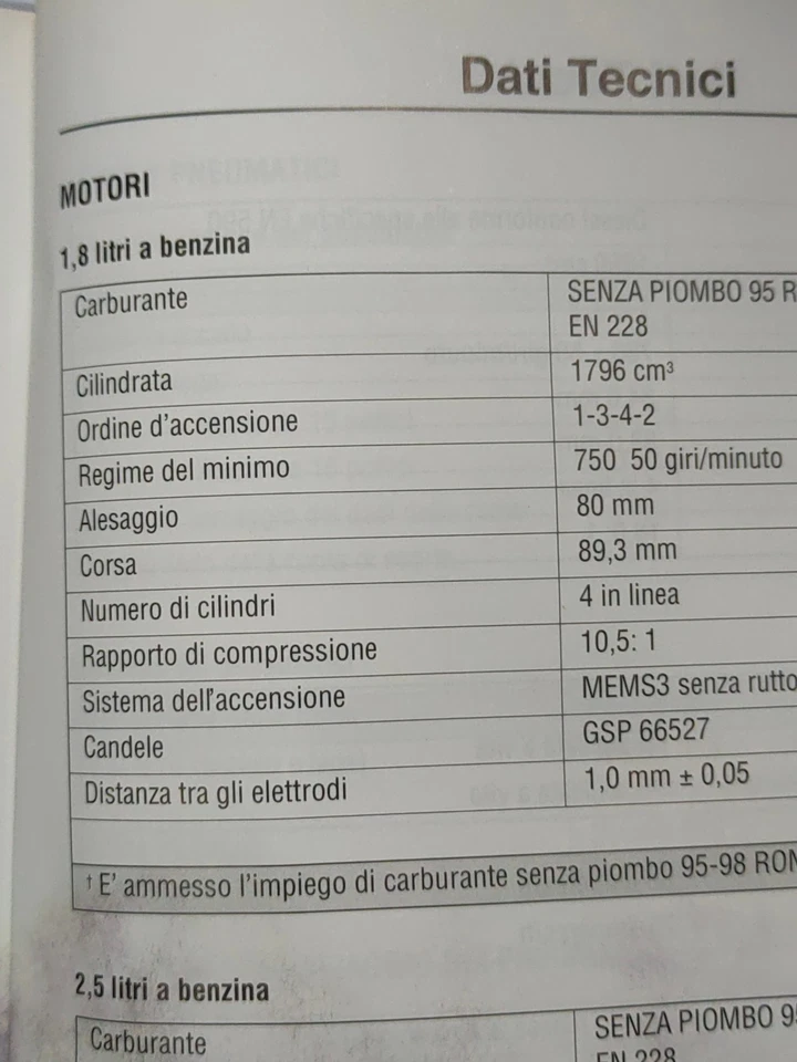 Libretto Uso e Manutenzione LAND ROVER FREELANDER anno 2000 - Immagine 3 di 4
