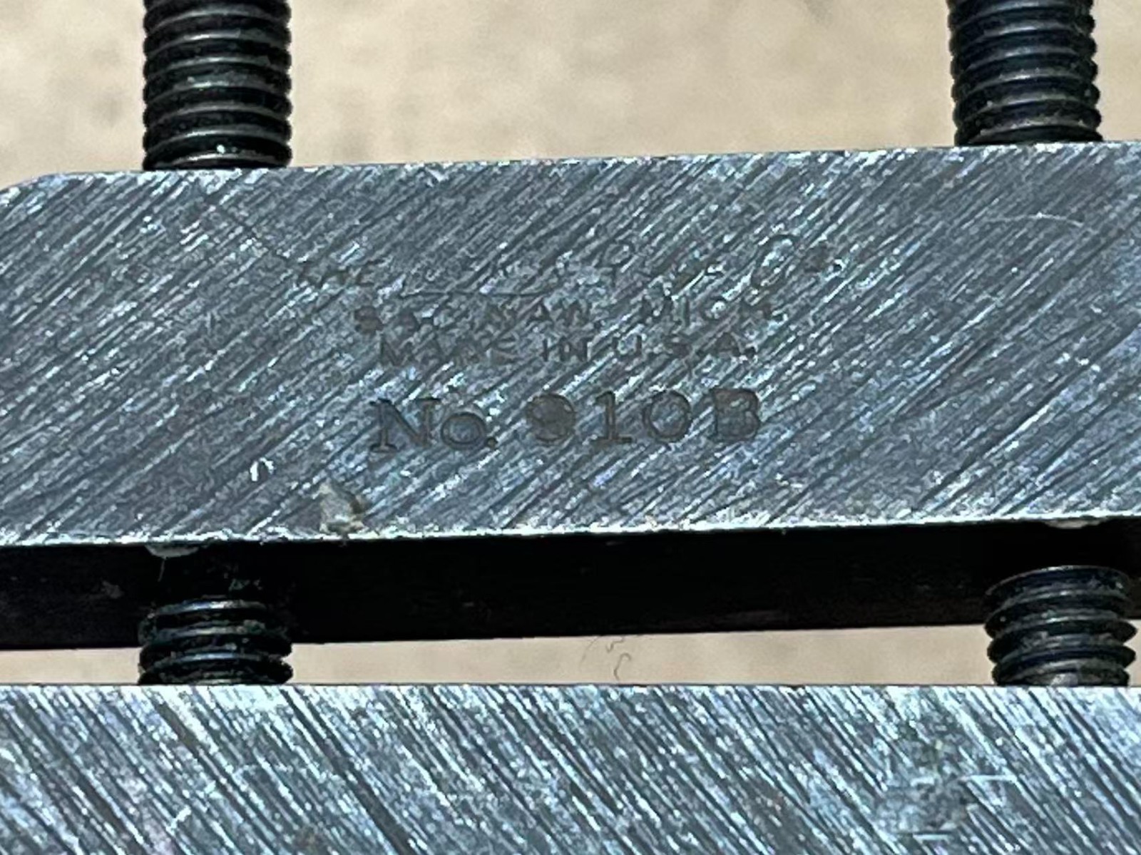 Vintage a Set 5 of Starrett No.161-A/B Toolmakers' Parallel Clamps