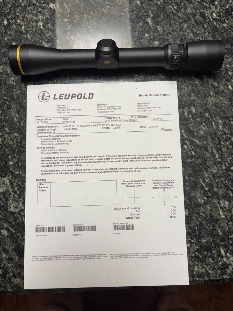 Leupold Vari X III Hunting Rifle Scopes | eBay