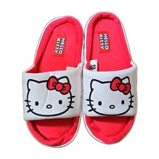 Size 9 Hello Kitty Slip On Slippers New With Tag No Box