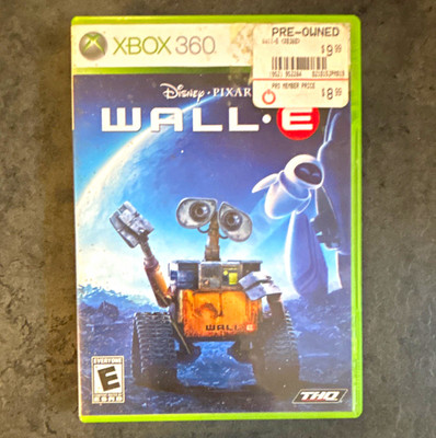 Disney Pixar WALL-E Xbox 360 THQ Action Adventure E Everyone Manual Included
